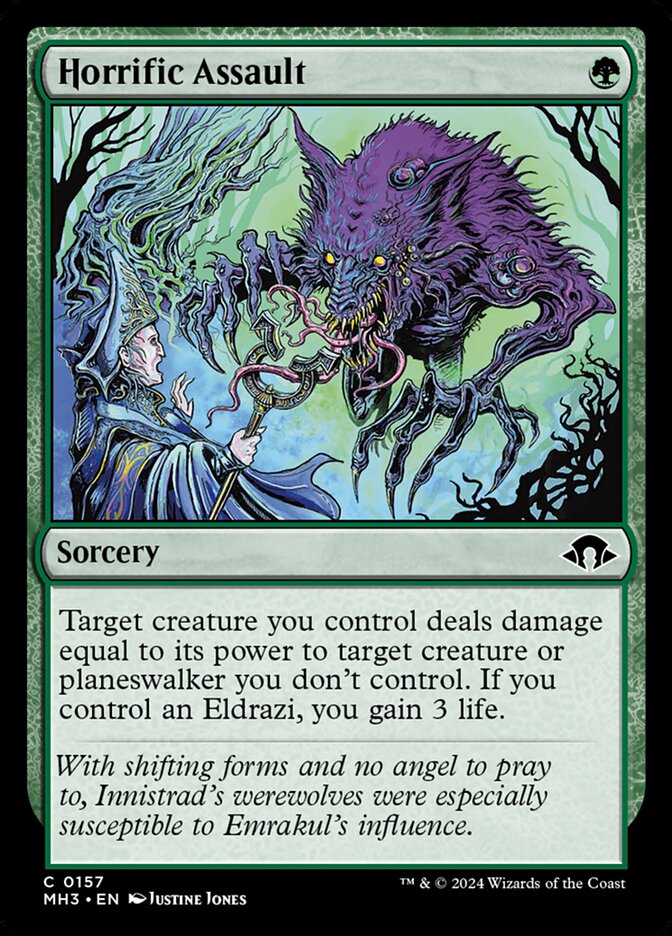 Horrific Assault - carta Magic The Gathering