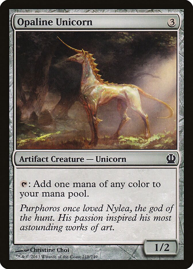 Opaline Unicorn - carta Magic The Gathering