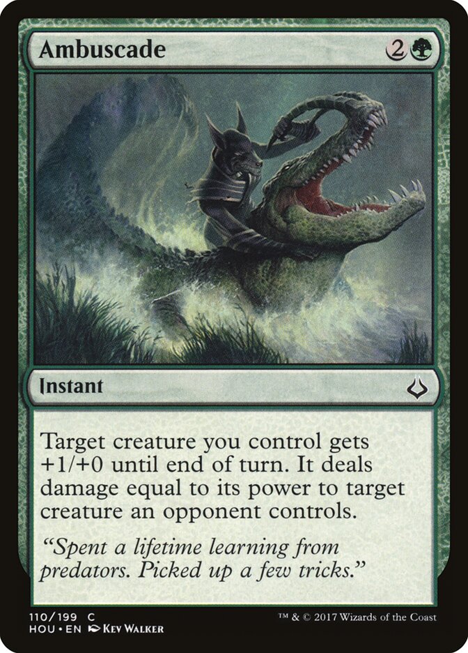 Ambuscade - carta Magic The Gathering