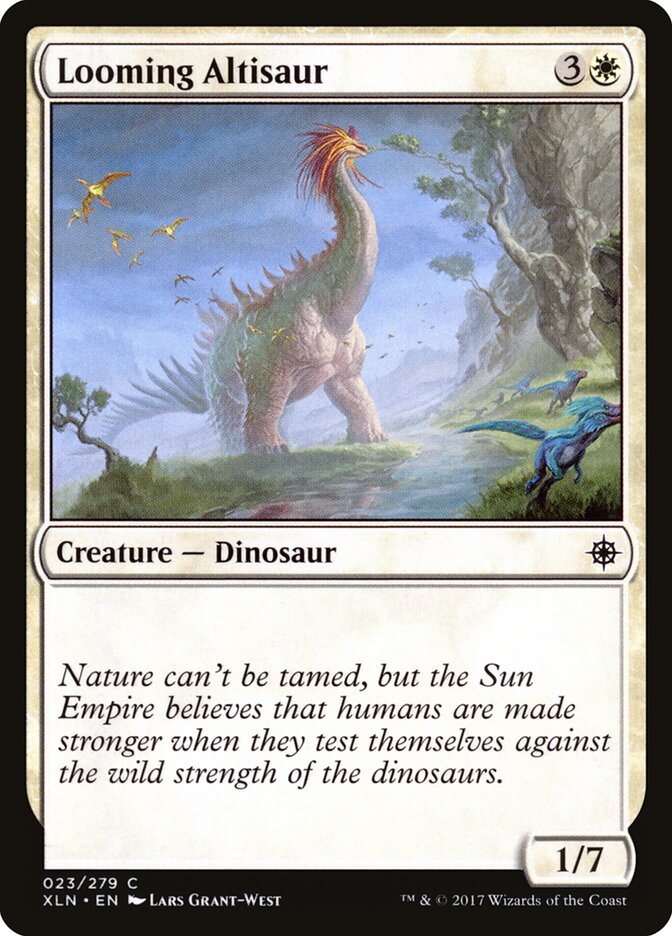 Looming Altisaur - carta Magic The Gathering