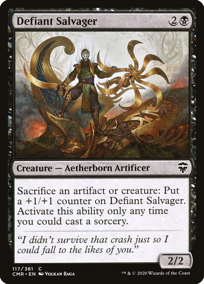 Defiant Salvager - carta Magic The Gathering