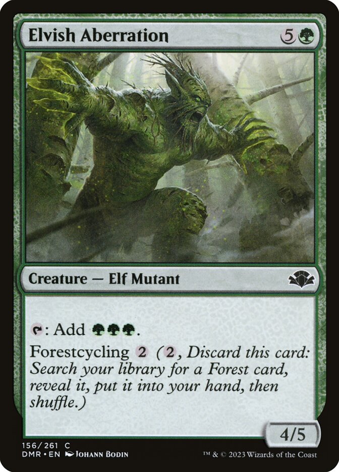 Elvish Aberration - carta Magic The Gathering