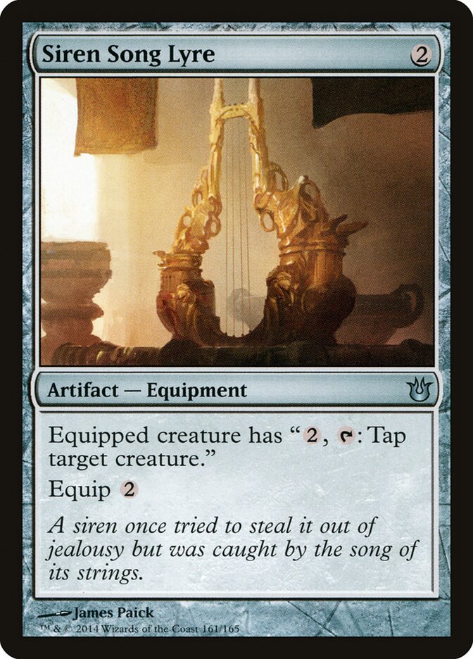 Siren Song Lyre - carta Magic The Gathering