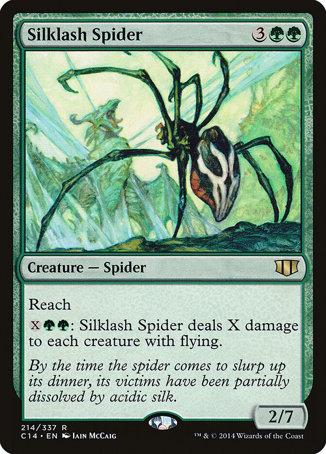 Silklash Spider - carta Magic The Gathering