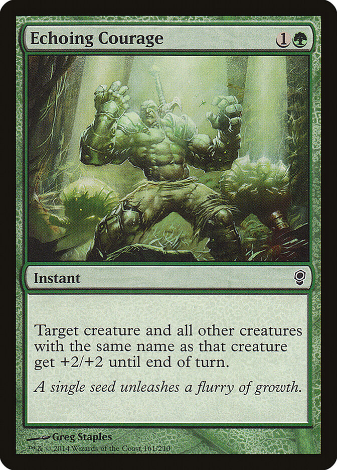 Echoing Courage - carta Magic The Gathering