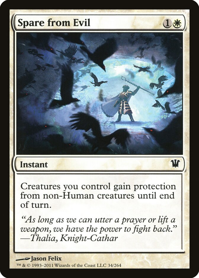 Spare from Evil - carta Magic The Gathering