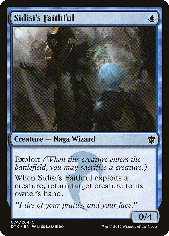 Sidisi's Faithful - carta Magic The Gathering