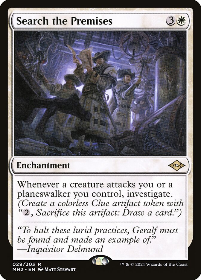 Search the Premises - carta Magic The Gathering