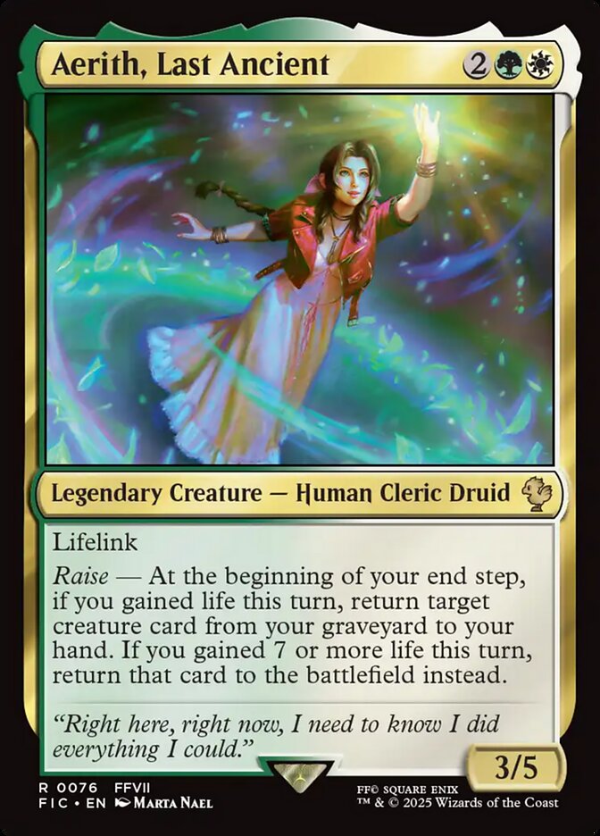 Aerith, Last Ancient - carta Magic The Gathering