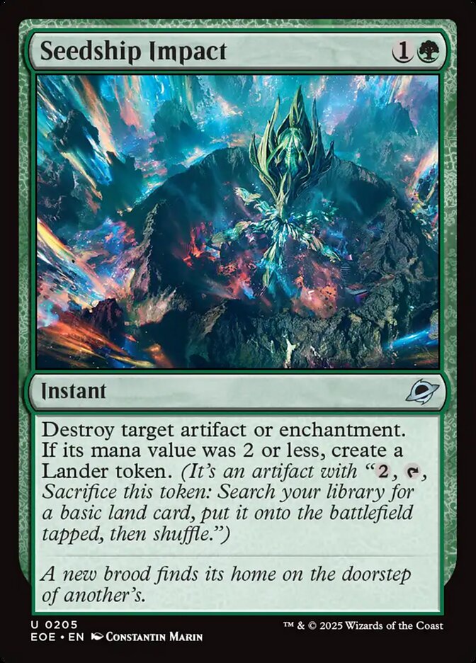 Seedship Impact - carta Magic The Gathering