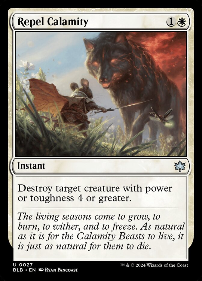 Repel Calamity - carta Magic The Gathering
