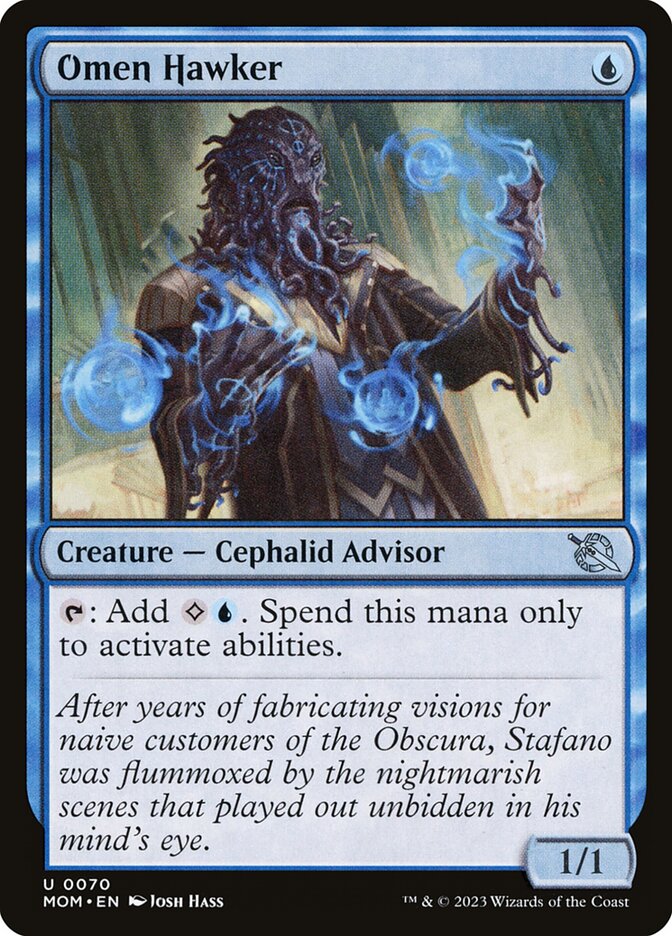 Omen Hawker - carta Magic The Gathering