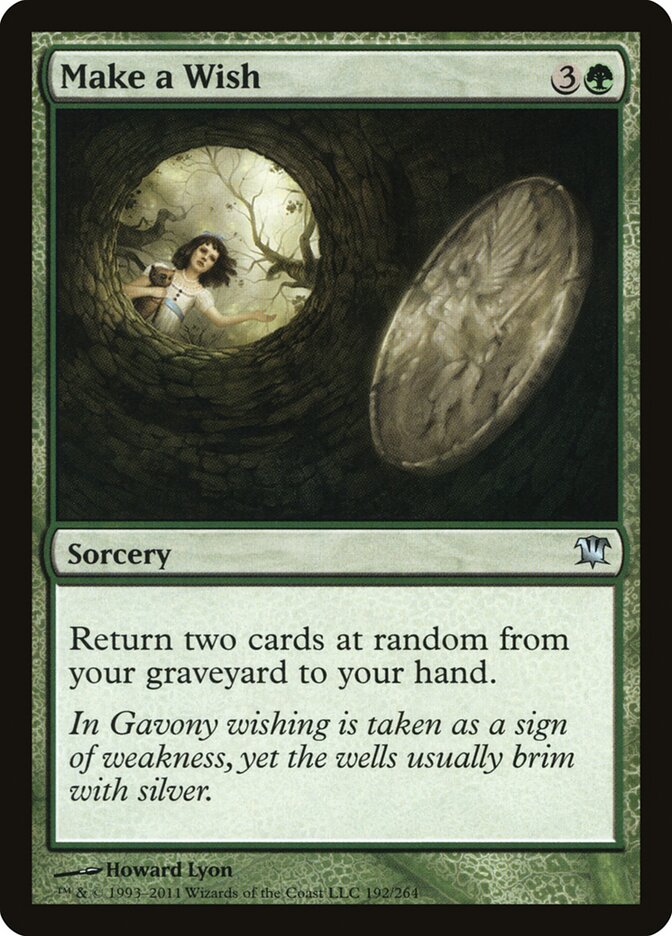 Make a Wish - carta Magic The Gathering