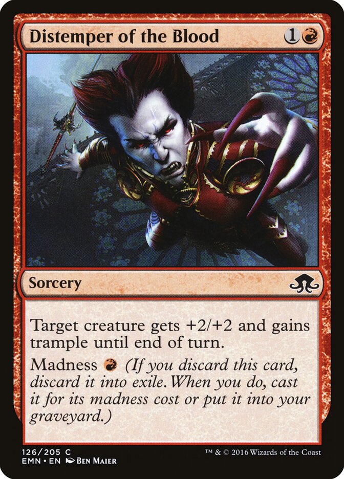 Distemper of the Blood - carta Magic The Gathering