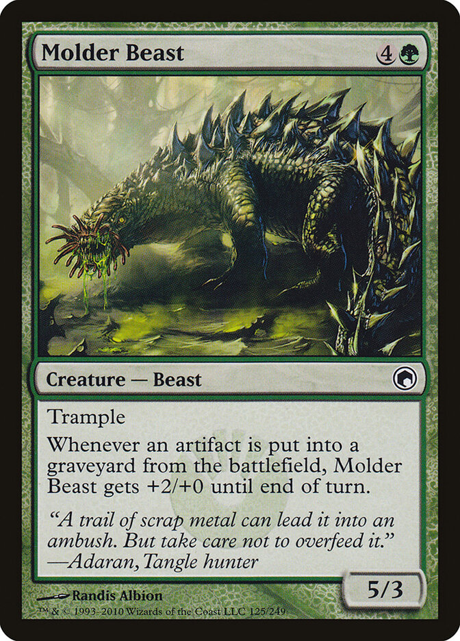 Molder Beast - carta Magic The Gathering