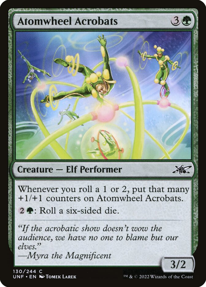Atomwheel Acrobats - UNF-130-NF-STD