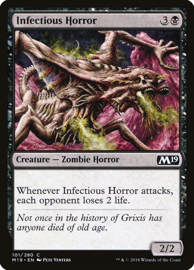 Infectious Horror - carta Magic The Gathering