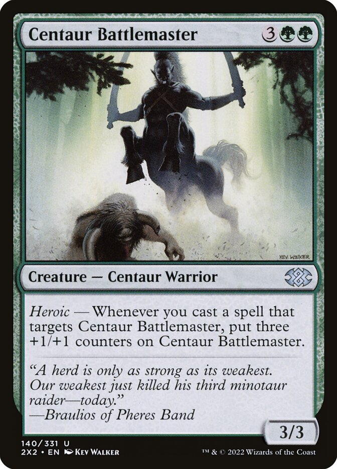Centaur Battlemaster - carta Magic The Gathering