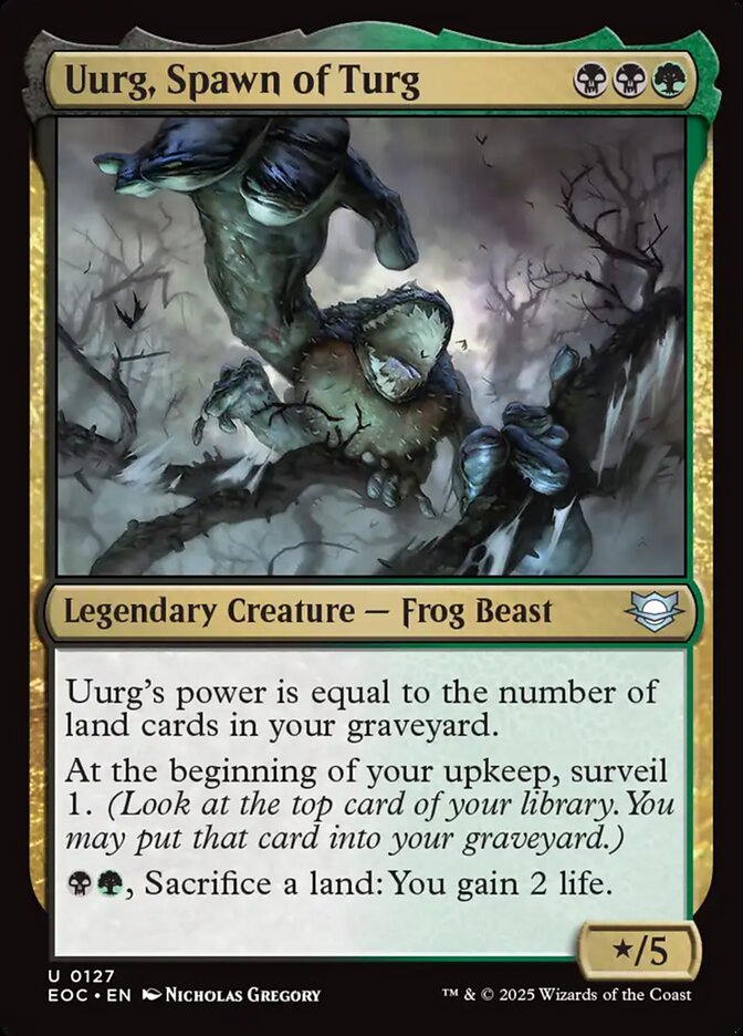 Uurg, Spawn of Turg - carta Magic The Gathering