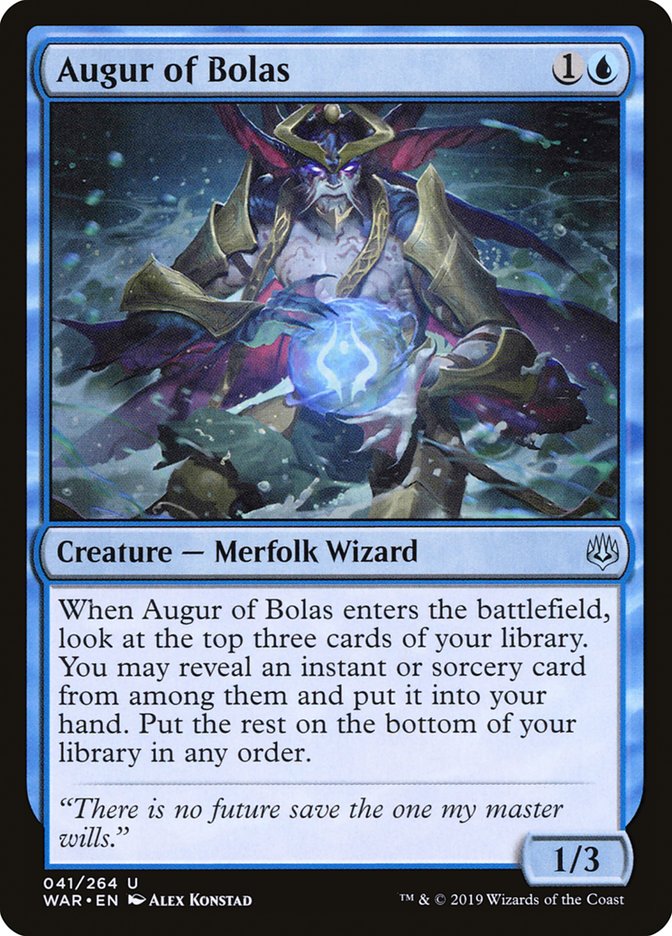 Augur of Bolas - carta Magic The Gathering