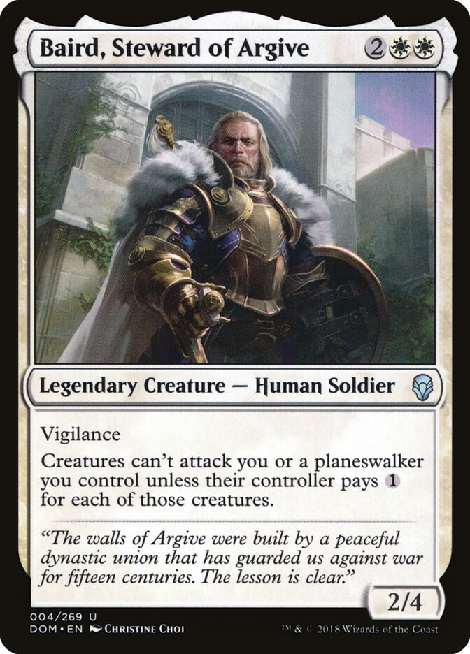 Baird, Steward of Argive - carta Magic The Gathering