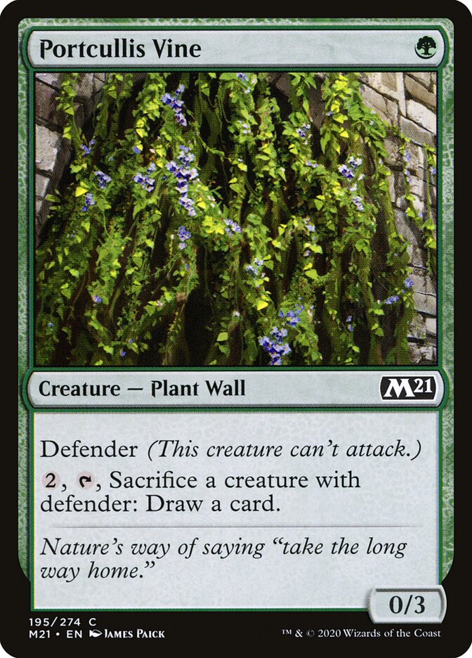 Portcullis Vine - carta Magic The Gathering
