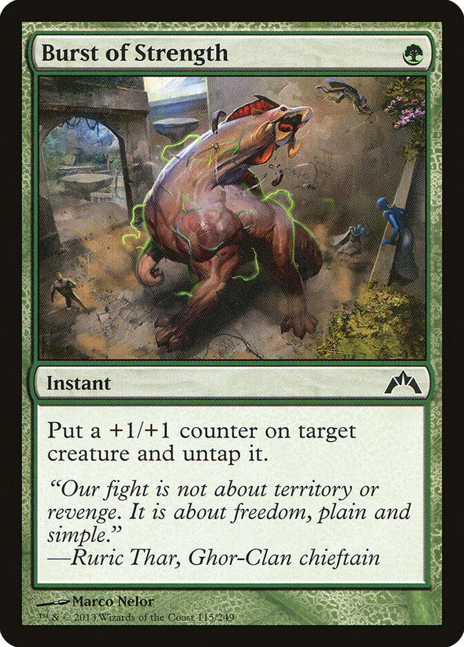 Burst of Strength - carta Magic The Gathering