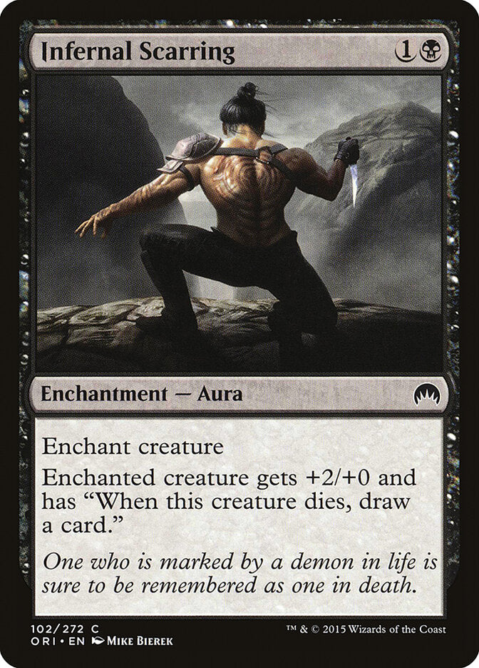 Infernal Scarring - carta Magic The Gathering