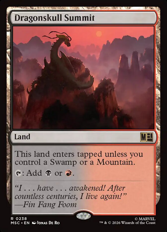 Dragonskull Summit - carta Magic The Gathering