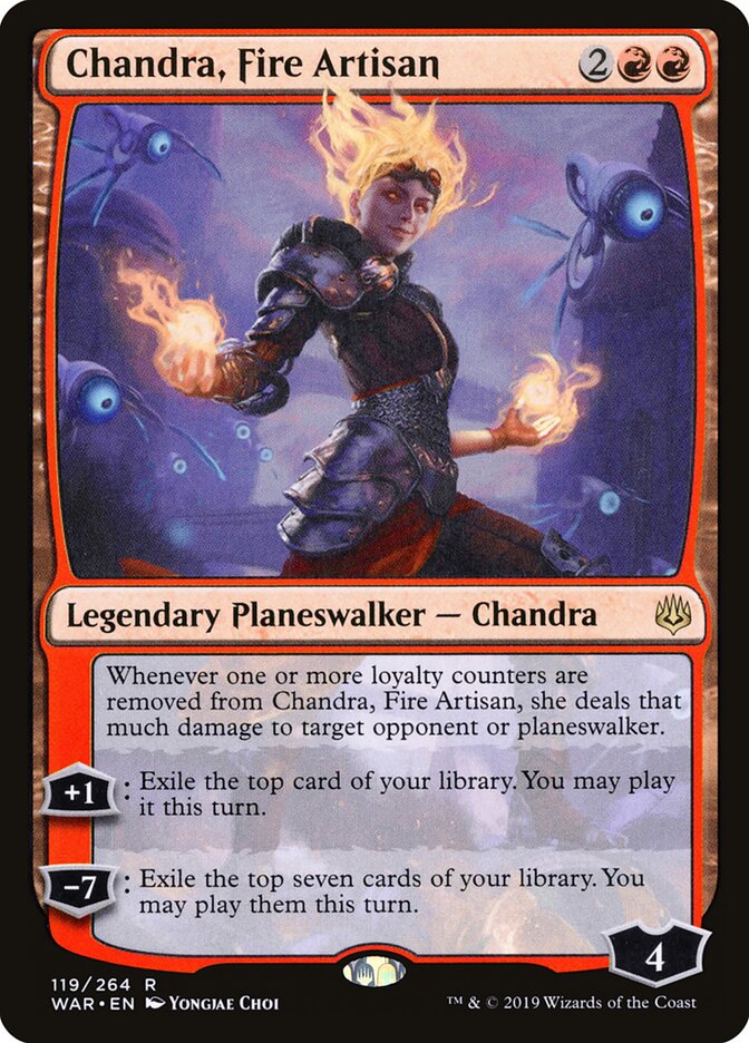 Chandra, Fire Artisan - carta Magic The Gathering