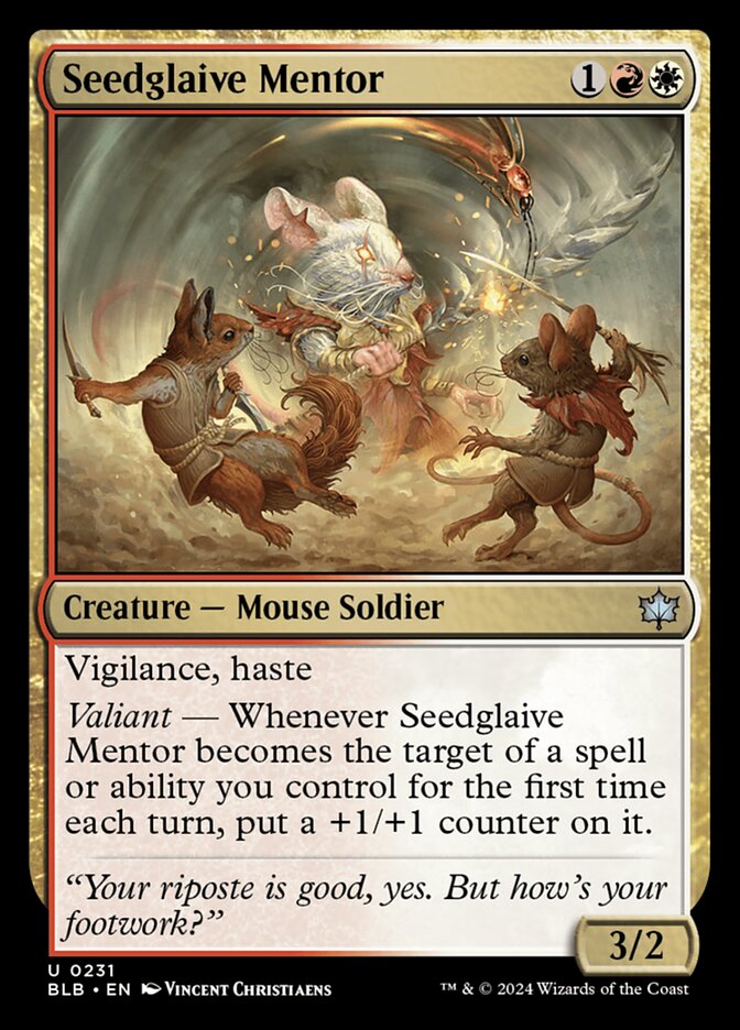 Seedglaive Mentor - carta Magic The Gathering