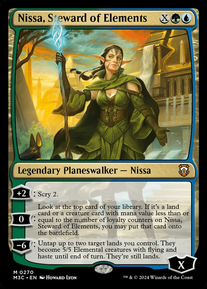 Nissa, Steward of Elements - M3C-270-NF-RP