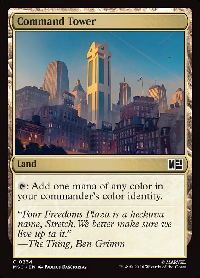 Command Tower - carta Magic The Gathering