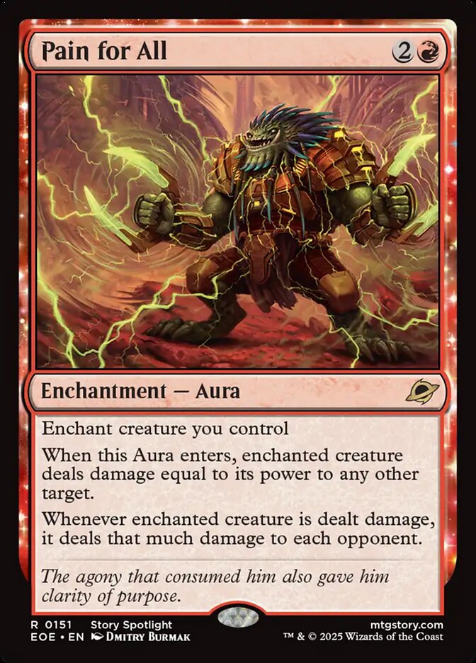 Pain for All - carta Magic The Gathering