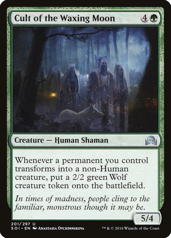 Cult of the Waxing Moon - carta Magic The Gathering