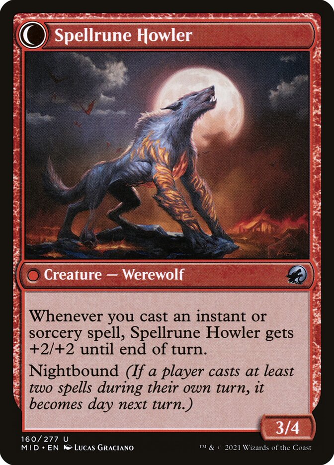 Spellrune Howler - carta Magic The Gathering