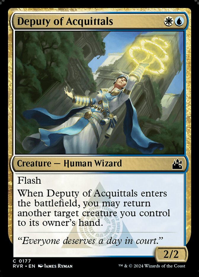 Deputy of Acquittals - carta Magic The Gathering