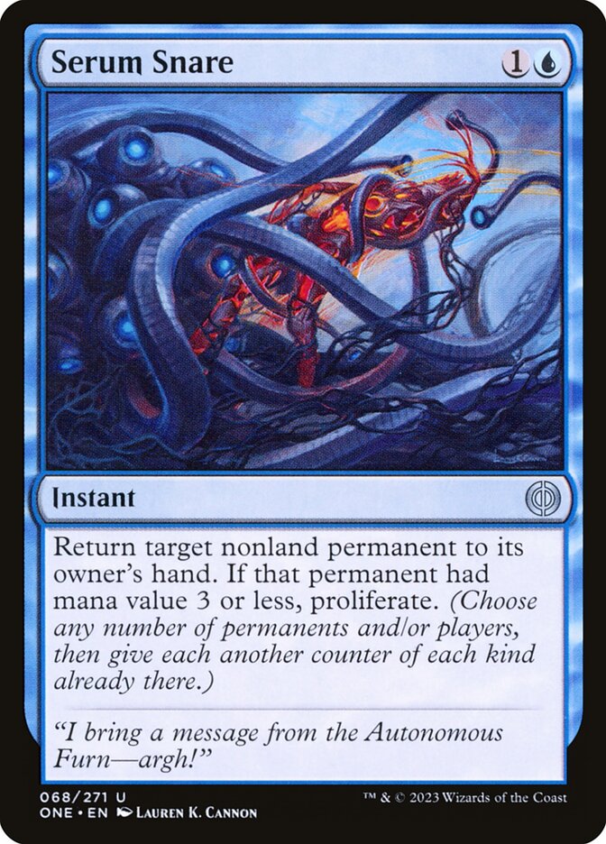 Serum Snare - carta Magic The Gathering