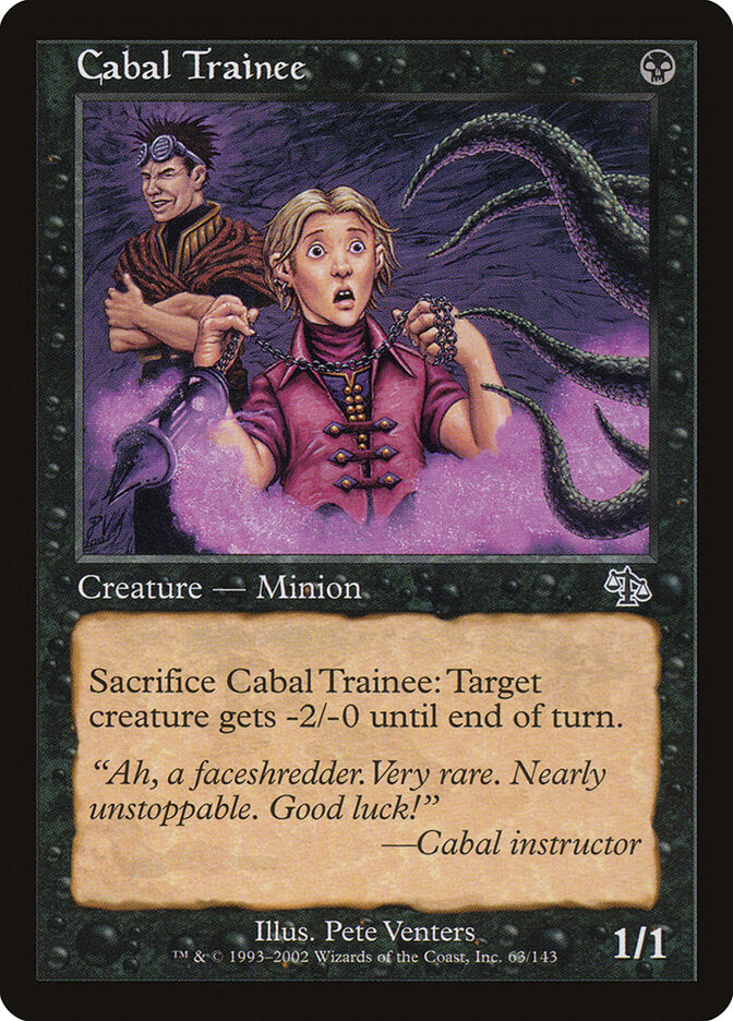 Cabal Trainee - carta Magic The Gathering