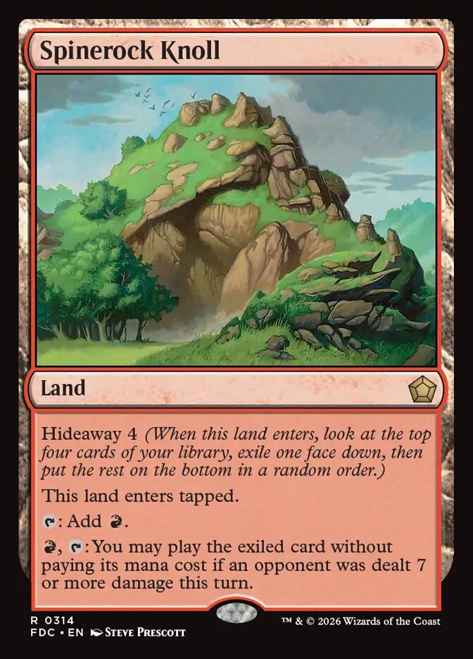 Spinerock Knoll - carta Magic The Gathering