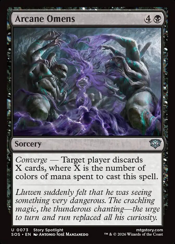 Arcane Omens - carta Magic The Gathering