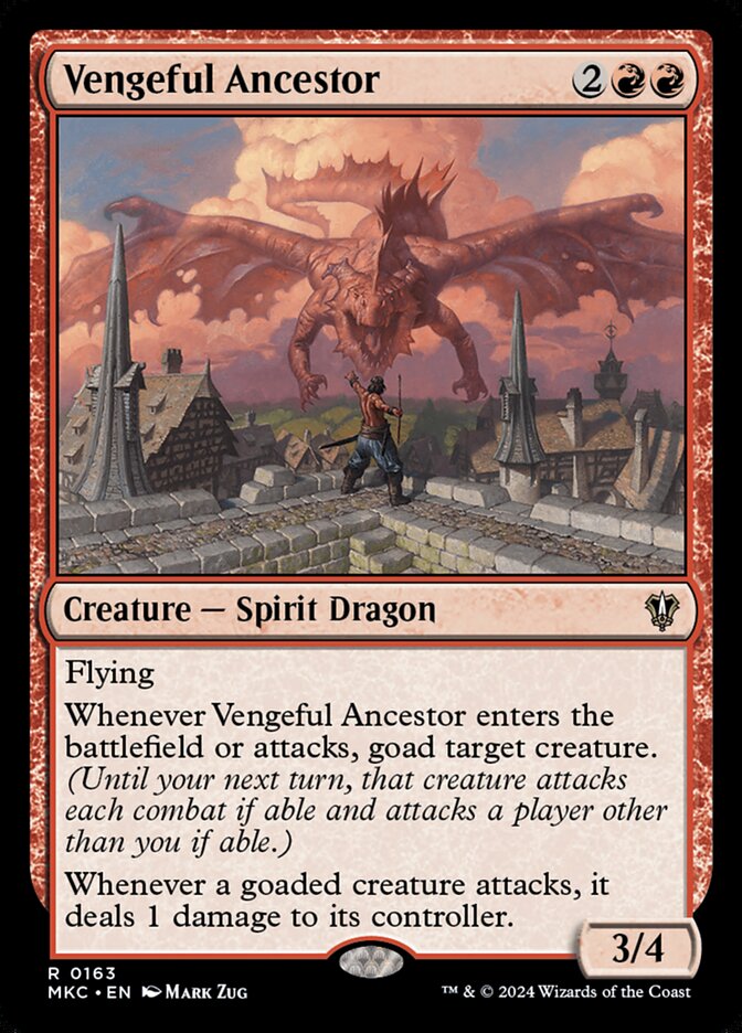 Vengeful Ancestor - carta Magic The Gathering