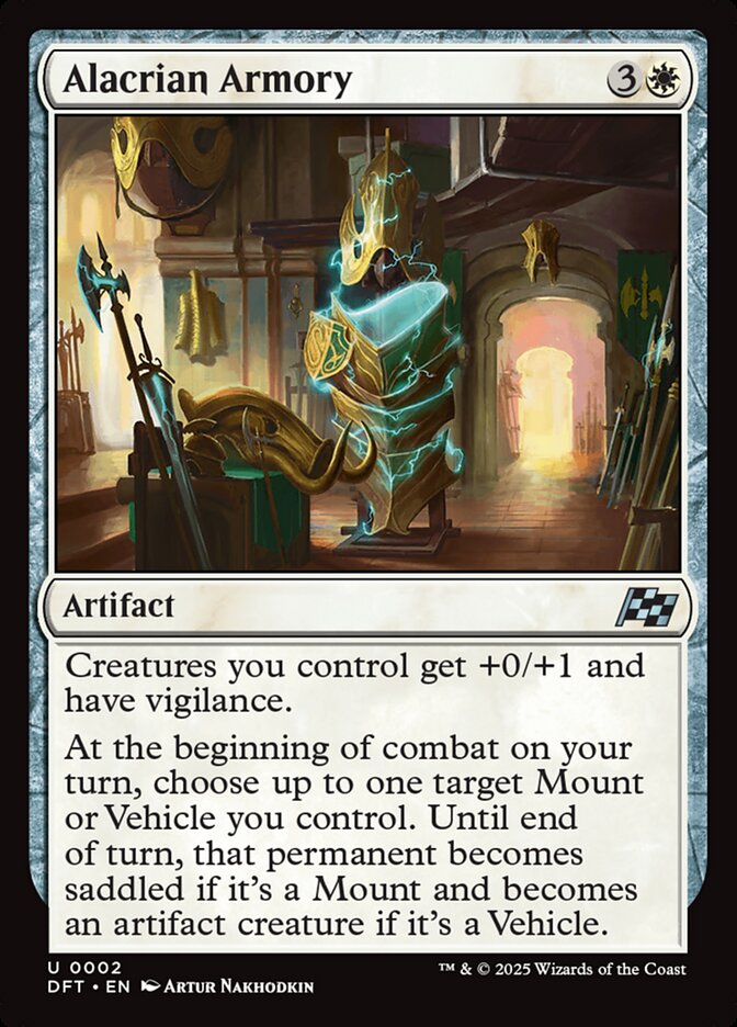 Alacrian Armory - carta Magic The Gathering