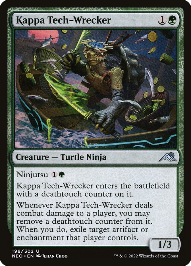 Kappa Tech-Wrecker - carta Magic The Gathering