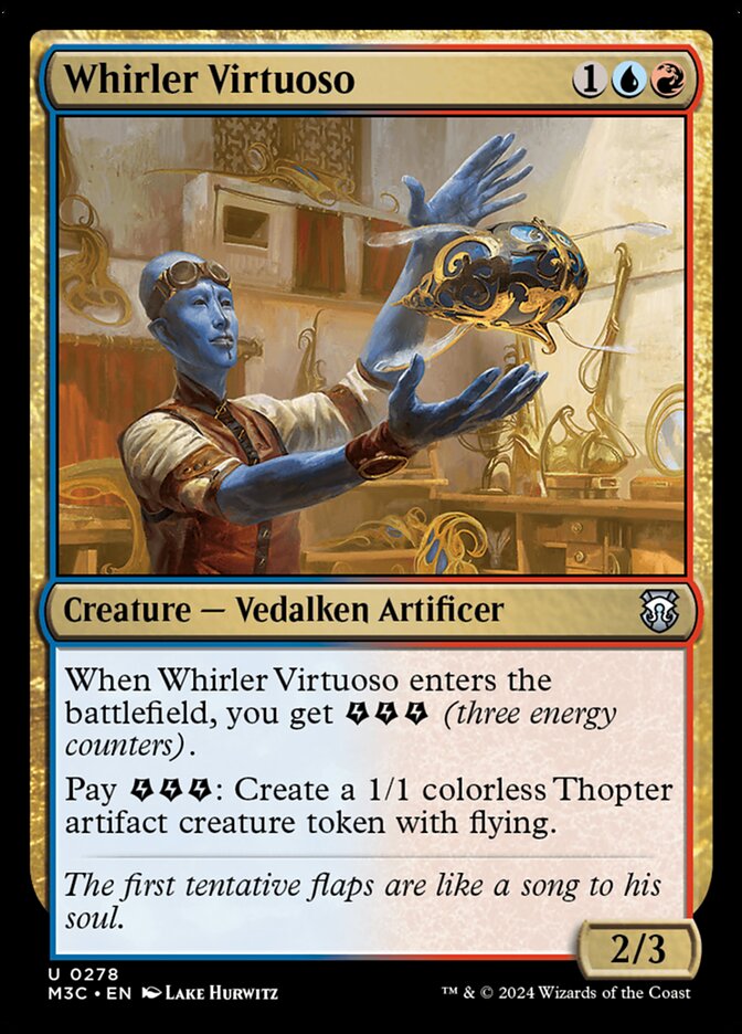 Whirler Virtuoso - carta Magic The Gathering