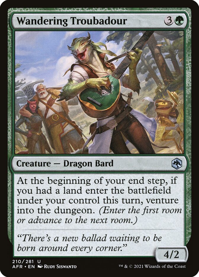 Wandering Troubadour - carta Magic The Gathering