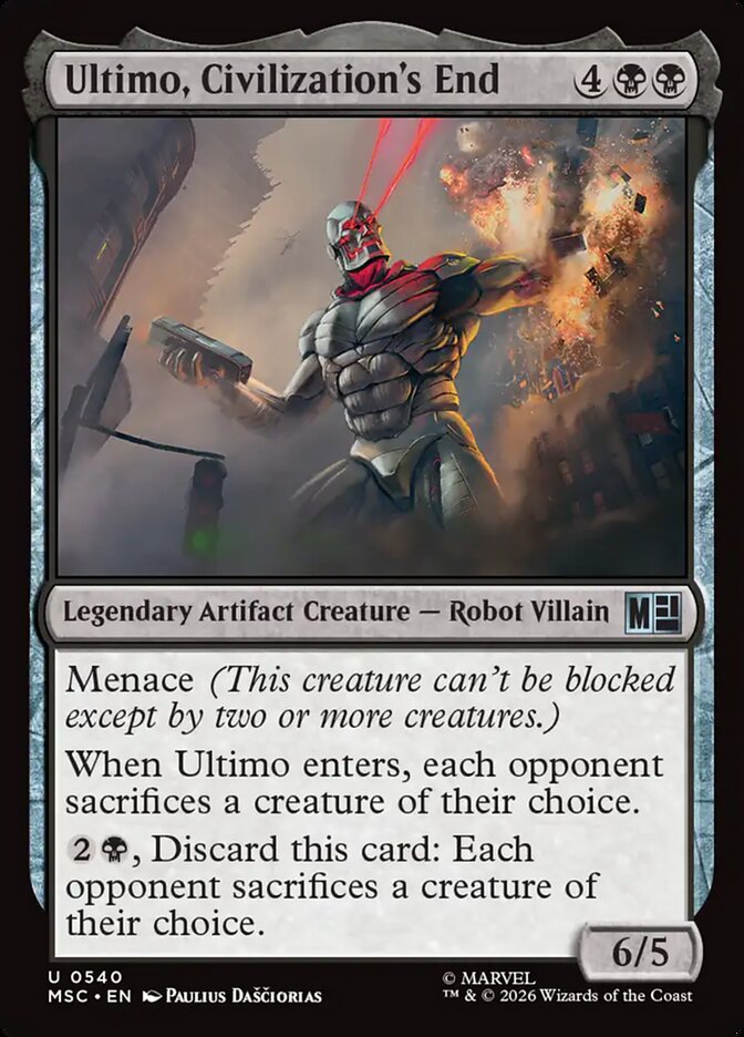 Ultimo, Civilization's End - carta Magic The Gathering
