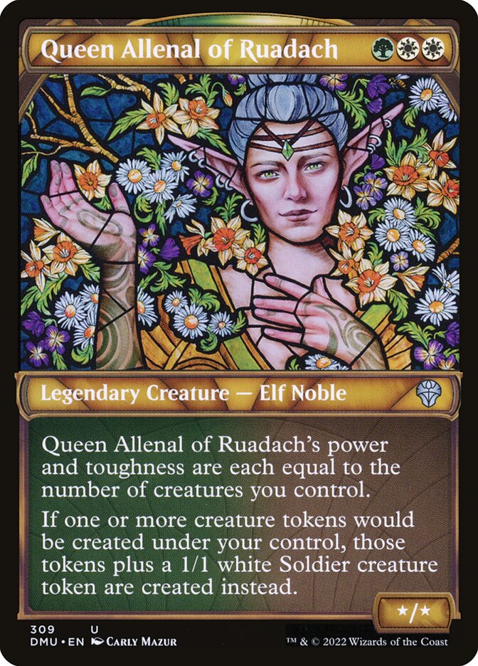 Queen Allenal of Ruadach - carta Magic The Gathering