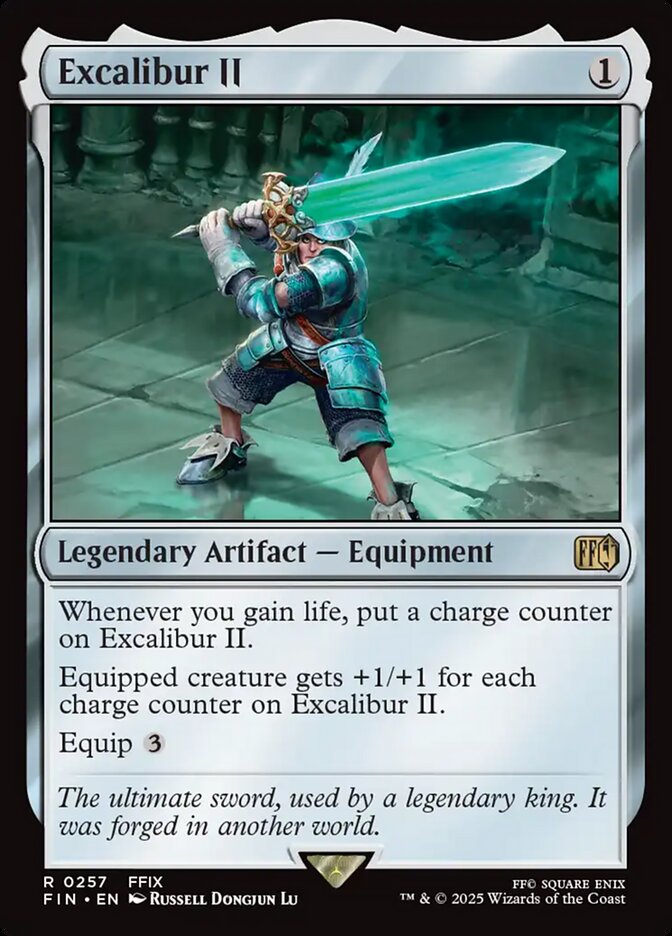 Excalibur II - carta Magic The Gathering