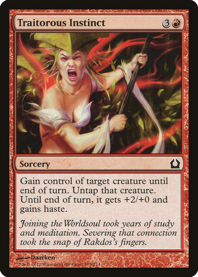 Traitorous Instinct - carta Magic The Gathering
